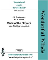 Waltz of the Flowers Flute Ensemble w/ Opt. Double Contrabass Flute cover